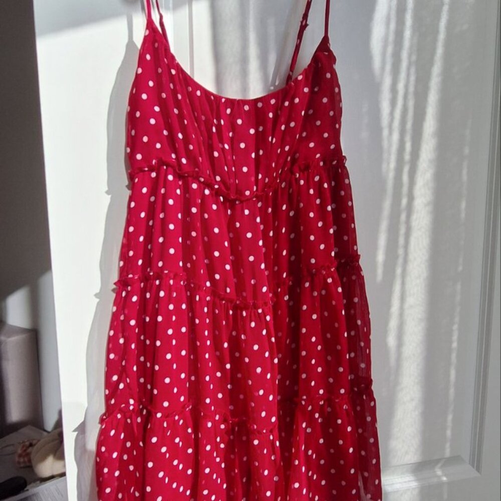 Francesca's Red Mini Dress